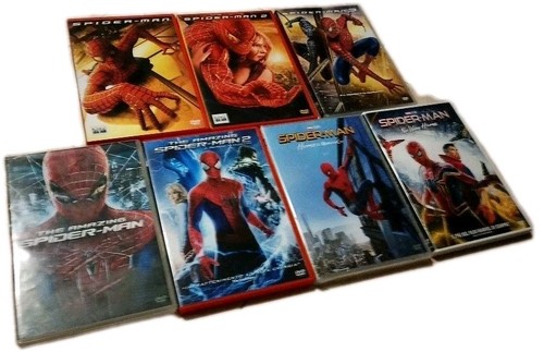 Spider man dvd 3 - spider-man, 2,